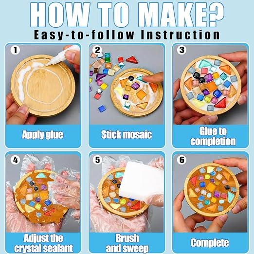 Mosaic Crystal Grout, Mosaics Tile Tools, Mosaic Tile Accessories – Essential - Image 4