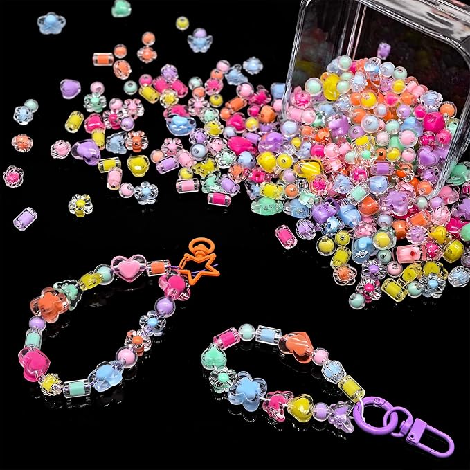 200g+ Candy Bulk Assorted Cute Kandi Beads - Image 3