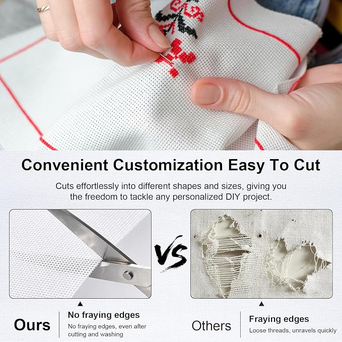 Needlepoint Canvas, 18 Mesh Needlepoint Canvas, Blank Canvas Cloth - Image 5