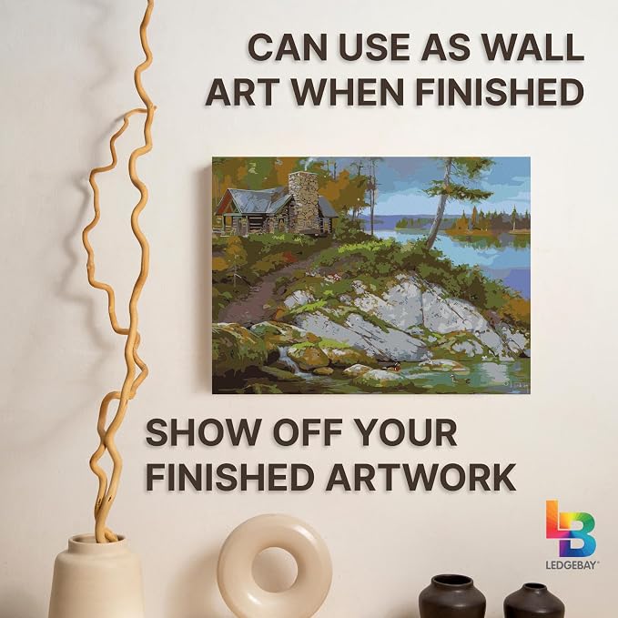 Ledgebay DIY Paint by Numbers Kit - Image 9