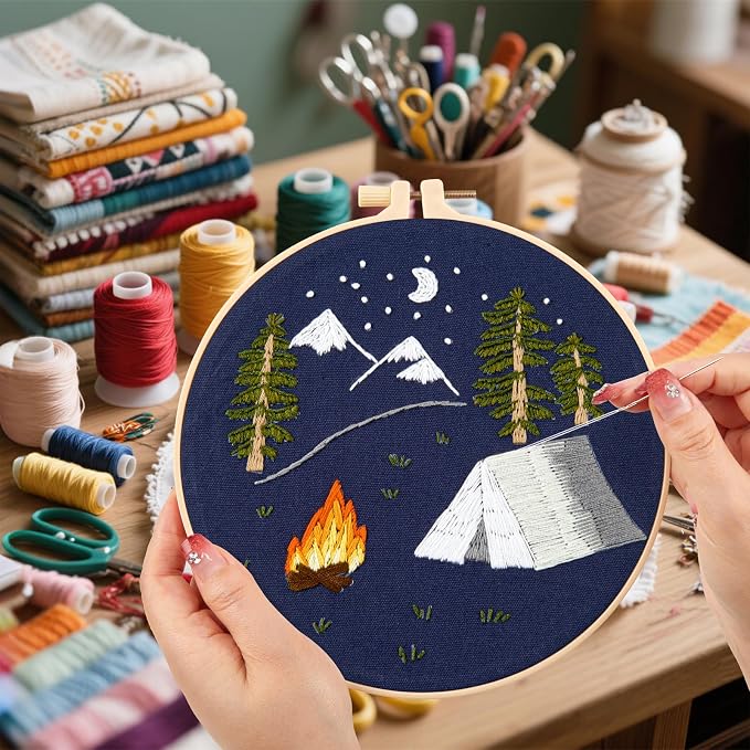 Crafmanoe Christmas Embroidery Kits - Image 7