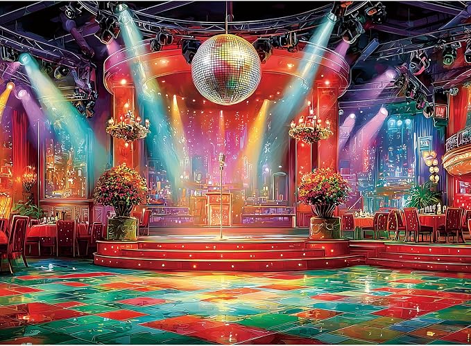 500 Pieces Puzzle for Adults, Puzzles for Adults 500 Pieces, Retro Disco by Unknown