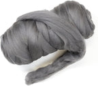 Colored Natural Wool roving, 1 lb. Best Wool by Kondoosnaturalfibers