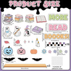 Halloween Ghost Bulletin Board Halloween Reading Classroom Decorations Cute - Image 2