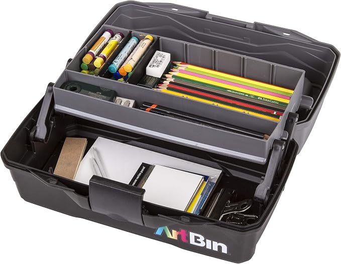 ArtBin 6891AG 1-Tray Art Supply Box, Portable Art & Craft Organizer - Image 9