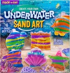 Made By Me Create Your Own Underwater Sand Art, Includes 6 Ocean-Themed Bottles - Image 8