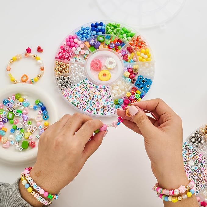 MINIMISSMIANYC 594PCS Bead Bracelet Making Kit - Image 5