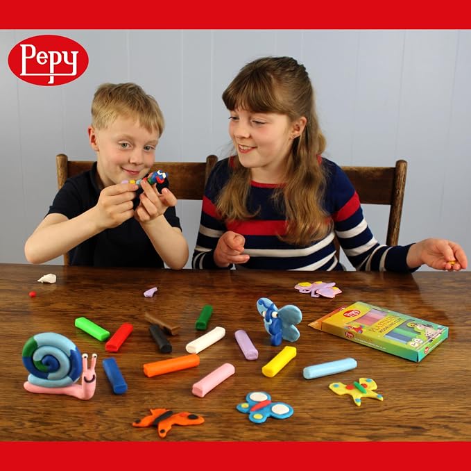 Pepy Plastilina Reusable and Non-Drying Modeling Clay; Set of 36; 3 Each of 12 - Image 3