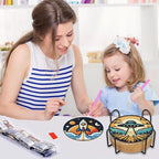 8PCS Outer Space Diamond Art Coasters Kit, Cute Spaceship Diamond Painting - Image 3