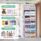 UVIAHOMI Heavy Duty Over The Door Organizer 6 Tiers, Extra Large Behind Door - Image 5