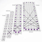 Quilting Rulers Sewing Ruler, Acrylic Quilting Ruler Templates, Precision - Image 2