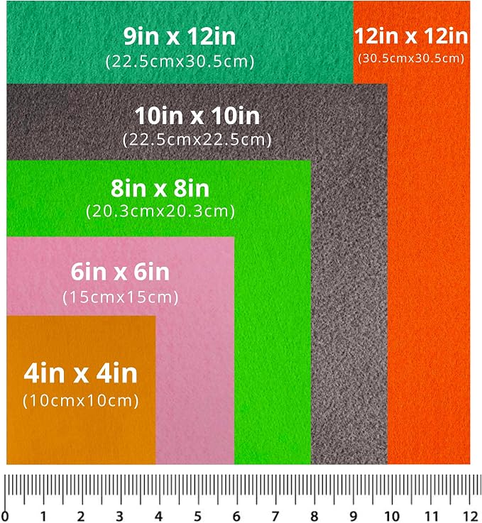FabricLA Acrylic Felt Sheets for Crafts - Image 7