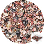 456 PCs Natural Chip Stone Beads, 5-8mm Irregular Multicolor Gemstones Loose by BONNY+BOXX