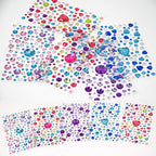 2800PCS 25 Sheets Self-Adhesive Jewel Stickers Rhinestones Jewels Rhinestone - Image 8