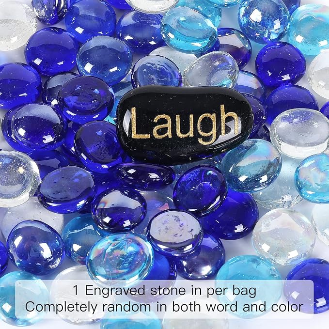 5LB Fire Glass Beads Flat Glass Marbles - Image 2