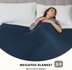 L'AGRATY Knitted Weighted Blanket - Image 2