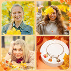MARFOREVER 40Pcs/20 Pairs Fall Charms, Thanksgiving Charm - Image 6