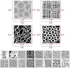 16 Pcs Layering Stencils for Painting - Image 2