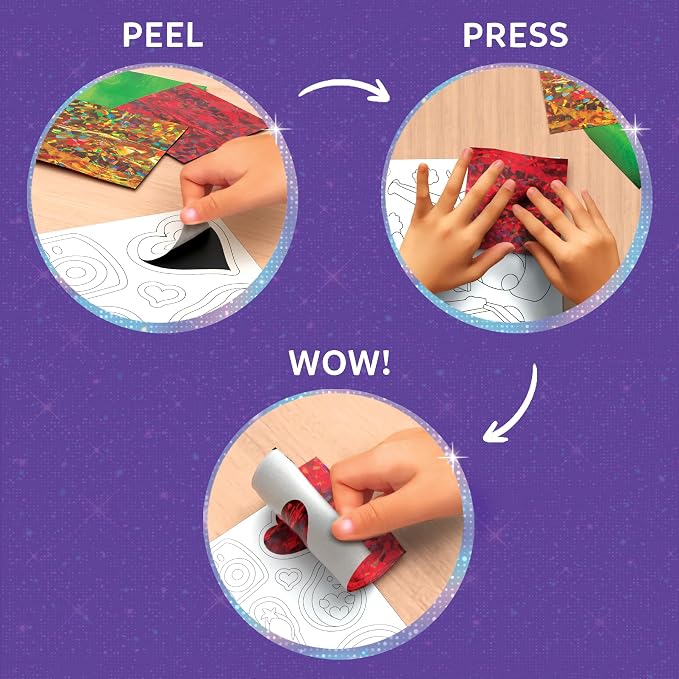 Skillmatics Foil Fun – Girl Power, DIY Foil Art Craft Kit - Image 5
