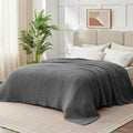 100% Cotton Muslin Blanket California King 120" x 90", 6 Layers Breathable and by Kozyhvn