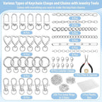 Modacraft 443 Pcs Charms Lip Gloss Keychain Making Kit - Image 3