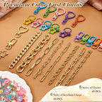 Ecoofor 561 Pcs Keychain Making Kit - Image 4