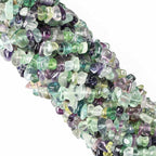 Crystal Chips with Holes for Jewelery Making 5mm-8mm Natural Gemstone Beads by Ouubuuy