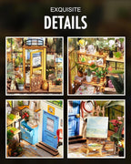 Rolife DIY Miniature Greenhouse Kit, Tiny/Mini House Making Kit - Image 8