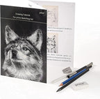 Prina 50 Pack Drawing Set Sketch Kit, Sketching Supplies - Image 8