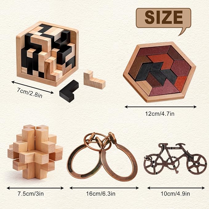 Wooden Puzzles for Adults - Image 2