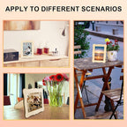 RYKOMO 6 PCS Unfinished Wooden Picture Frames - Image 7