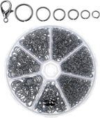 Mr. Pen- Open Jump Rings Set, 6 Assorted Sizes, Jewelry Making Findings by MrPen