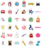 100Pcs Astrology Stickers for Water Bottle, Laptop - Image 3