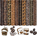 Tintnut Coffee Bean Heat Transfer Vinyl, stretch washable, works by Tintnut
