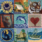 Adult Mosaic Crafts Project Kits: Get Creative and Have Fun, Square 7inch Dog - Image 2
