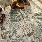 180 Sheets Vintage Autumn & Winter Scrapbooking Supplies, 4x5.5 Dreamy - Image 6