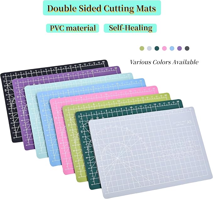 A5 Self-Healing Cutting Pads, Small Cutting Mat, Professional Double Sided - Image 3