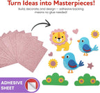 Self-Adhesive Glitter EVA Foam Sheets - Image 6