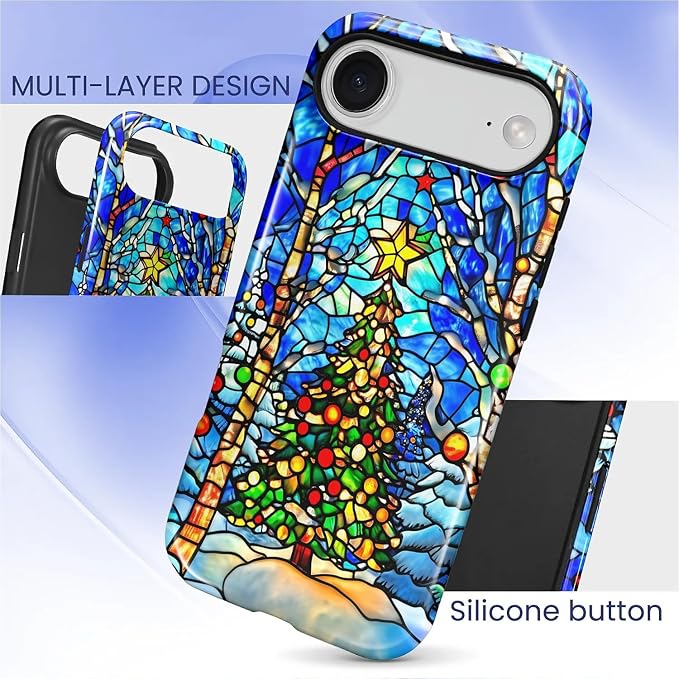 Case for iPhone 17 Air, Scratch Resistant Hybrid Double Layer Hard - Image 4