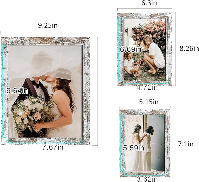 LUCKYLIFE Picture Frame Set 10-Pack, Gallery Wall Frame Collage - Image 4
