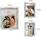 LUCKYLIFE Picture Frame Set 10-Pack, Gallery Wall Frame Collage - Image 4
