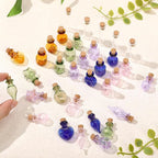 Geiserailie 80 Pieces Tiny Glass Bottles Spell Jars - Image 2