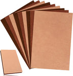 Whaline 18Pcs Felt Fabric Sheets Soft Thick Assorted Brown Craft Felt Pack by Whaline
