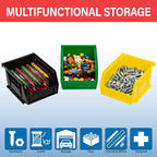 Akro-Mils 30210 AkroBins Plastic Storage Bins, Space-Saving Stackable Bins - Image 4