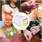 Paxcoo Elastic Bracelet String Cord Stretch Bead Cord - Image 7