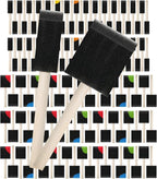 Bates Foam Paint Brushes, 120 Pack, Sponge Brushes by BatesChoice