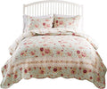 Greenland Home Antique Rose 100% Cotton Heirloom-Quality Quilt Set, 3-Piece by GreenlandHome