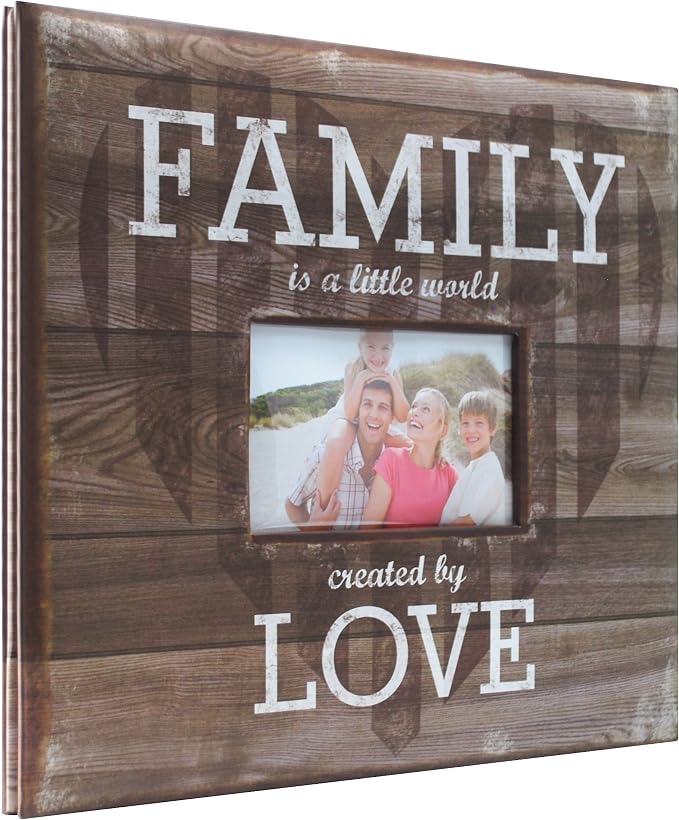 MCS MBI 12.5x13.5 Inch "Family is a Little World Created by Love" Scrapbook - Image 2