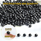 500Pcs 6mm Crystal Glass Beads for Jewelry Making Beads for Bracelets Necklace - Image 2