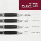 uniball™ 207 Gel Pens, 0.7mm Medium Point, Retractable, Smooth Writing - Image 5